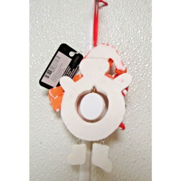 NCAA Tennessee Volunteer Clay Dough Snowman Xmas Ornament Team Sports America - Picture 2 of 2